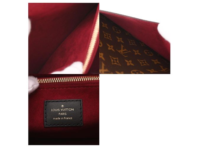 Borsa a tracolla Louis Vuitton Monogram Passy Marrone - vista 11