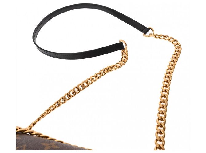 Borsa a tracolla Louis Vuitton Monogram Passy Marrone - vista 5