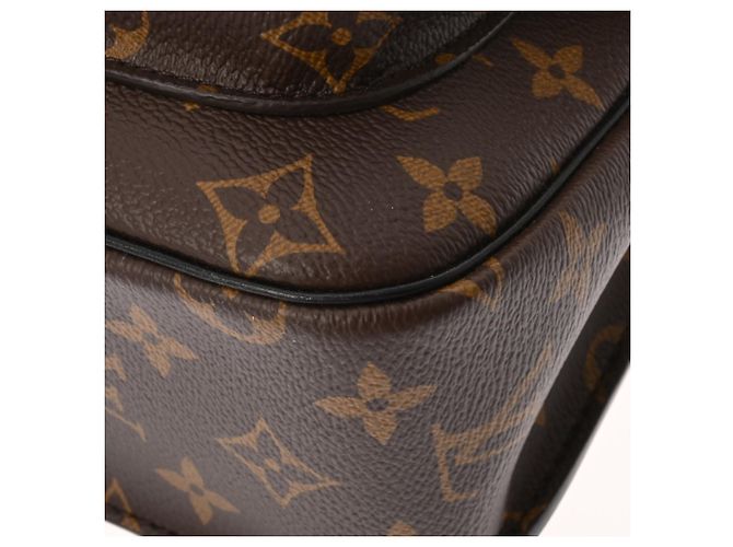 Borsa a tracolla Louis Vuitton Monogram Passy Marrone - vista 7
