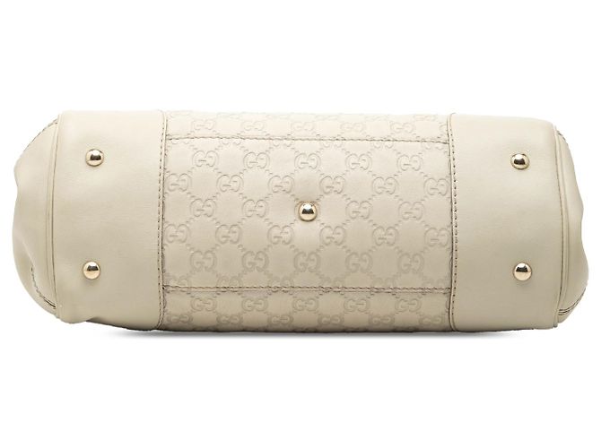 Gucci Brown Guccissima Mayfair Tote Beige - view 3