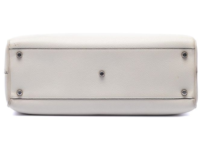 Borsa a mano Zumi in pelle di vitello bianca Medium di Gucci Bianco - vista 3
