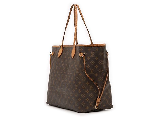 Louis Vuitton Marrone Monogram Neverfull GM - vista 2