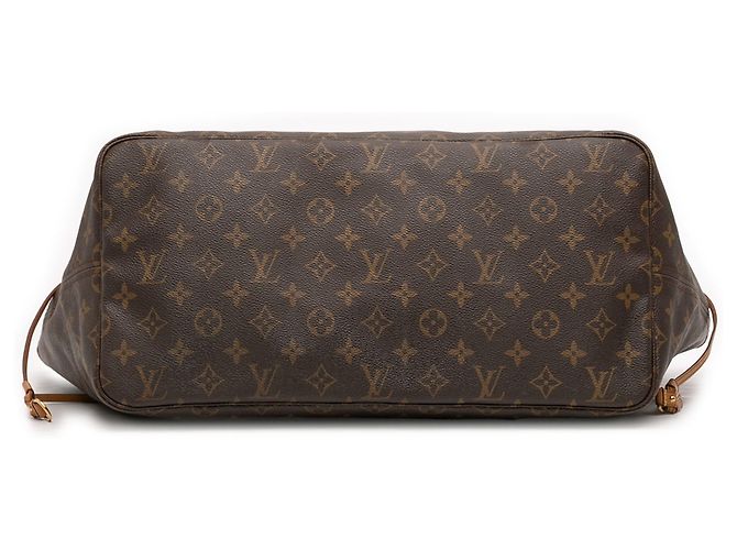 Louis Vuitton Marrone Monogram Neverfull GM - vista 3