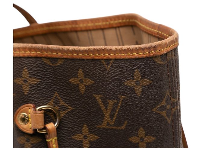 Louis Vuitton Marrone Monogram Neverfull GM - vista 8
