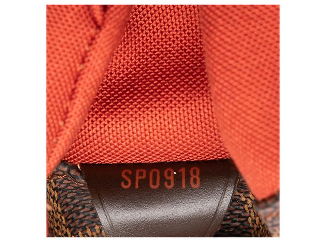 Louis Vuitton Marrone Damier Ebene Abbesses - vista 6