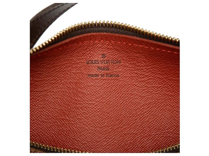 Louis Vuitton Marrone Damier Ebene Papillon 26 - vista 5