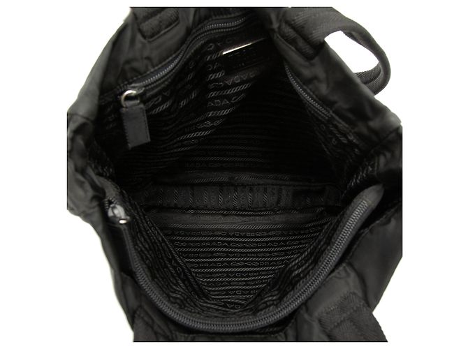 Tote Prada Black Tessuto Negro - vista 4