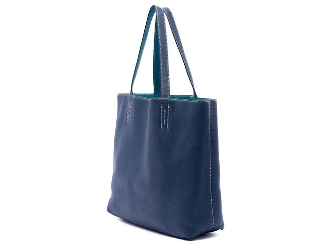 Hermès Blue Clemence Double Sens 36 Azul - vista 2