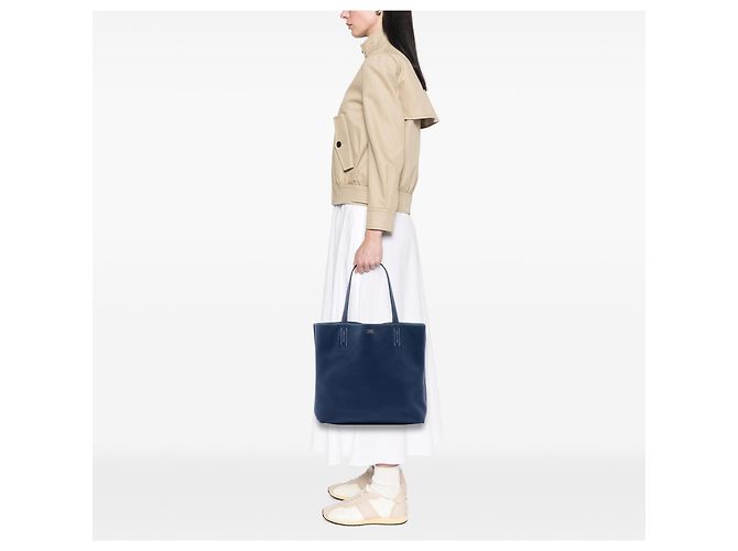 Hermès Blue Clemence Double Sens 36 Azul - vista 6