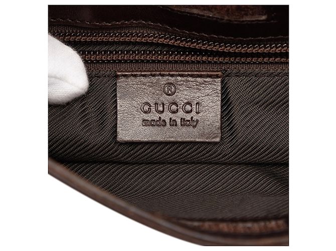 Gucci Beige GG Supreme Crossbody - vista 5
