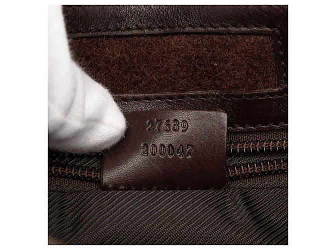 Gucci Beige GG Supreme Crossbody - vista 6
