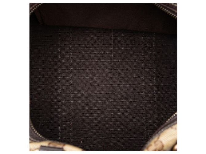Bolsa Boston Gucci Bege Medium GG Crystal Joy - vista 4