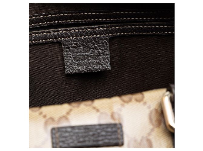 Bolsa Boston Gucci Bege Medium GG Crystal Joy - vista 5