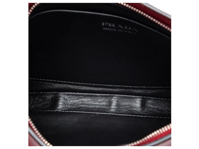 Borsa a tracolla Prada Red City Calf Sidonie Rosso - vista 4