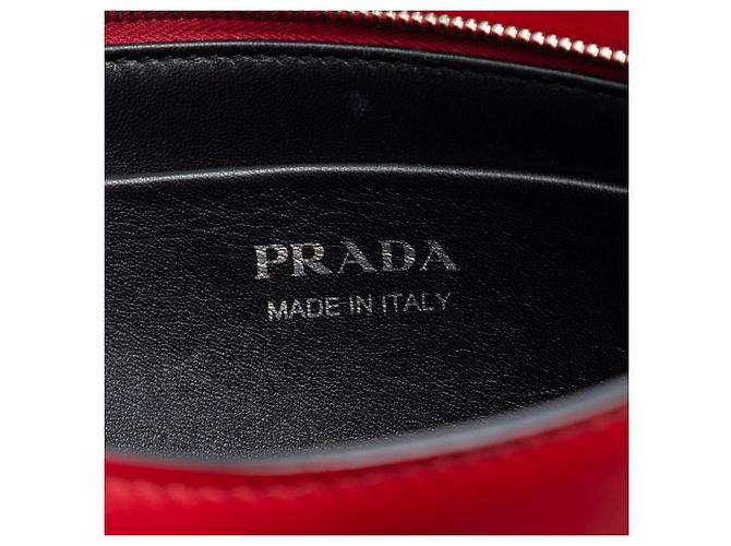 Borsa a tracolla Prada Red City Calf Sidonie Rosso - vista 5