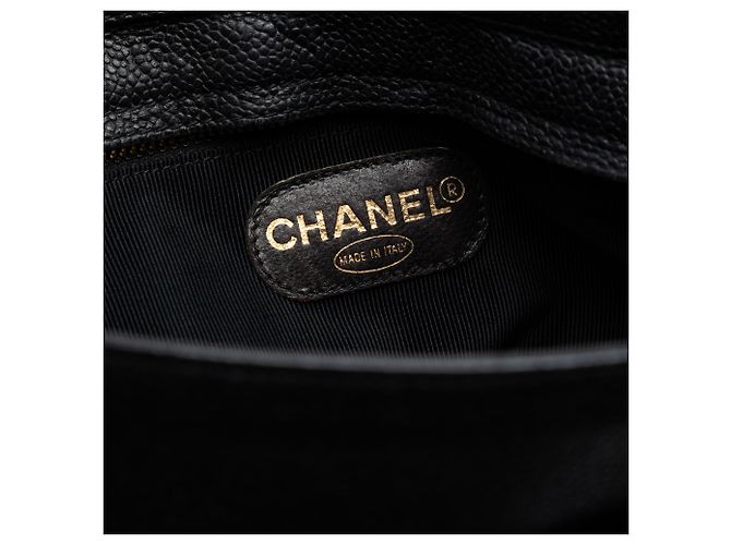 Tote Chanel Black Triple CC Caviar Preto - vista 5