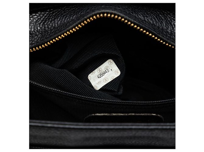 Tote Chanel Black Triple CC Caviar Preto - vista 6