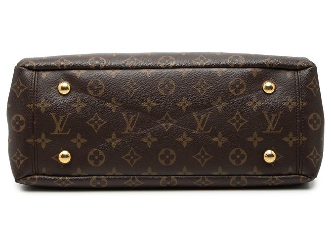 Louis Vuitton Marrone Monogram Pallas MM - vista 3