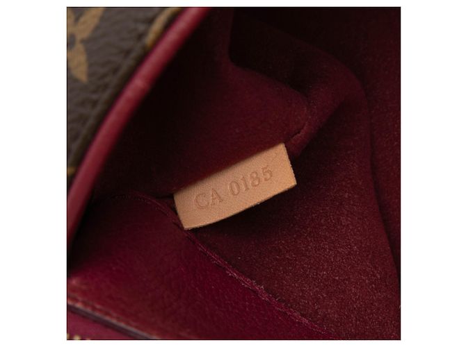 Louis Vuitton Marrone Monogram Pallas MM - vista 6