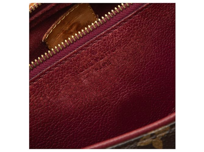 Louis Vuitton Marrone Monogram Pallas MM - vista 7
