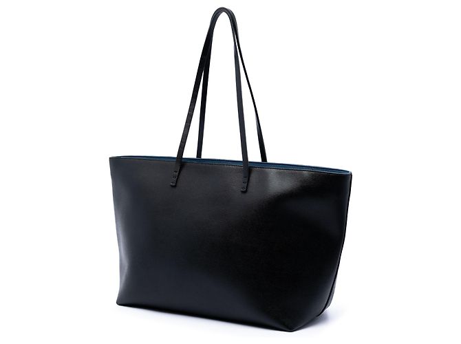 Fendi Monster Roll Tote aus schwarzem Leder - Ansicht 2