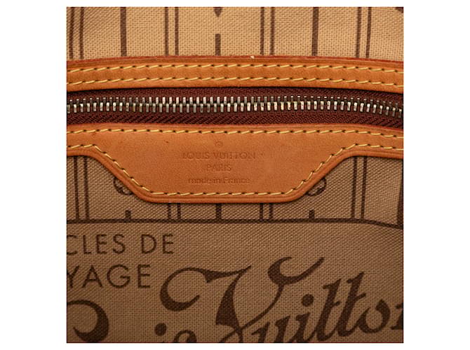Louis Vuitton Marrone Monogram Neverfull PM - vista 5
