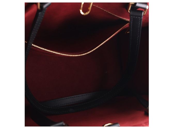 Louis Vuitton Black Bicolor Monogram Empreinte Giant Onthego MM Nero - vista 6