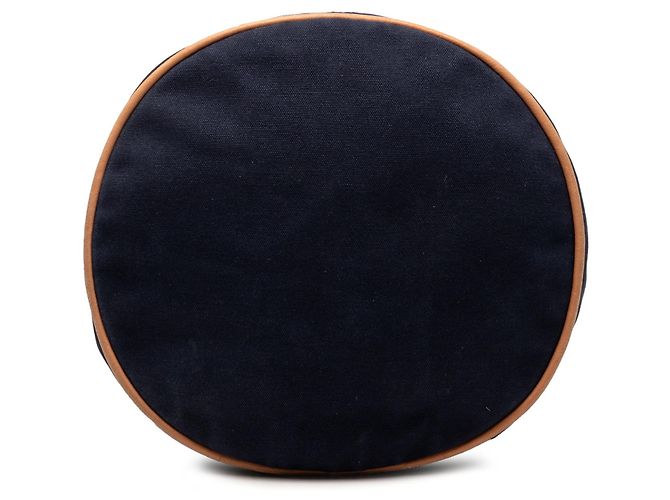 Hermès Blue Toile Polochon Mimile Blu navy - vista 3