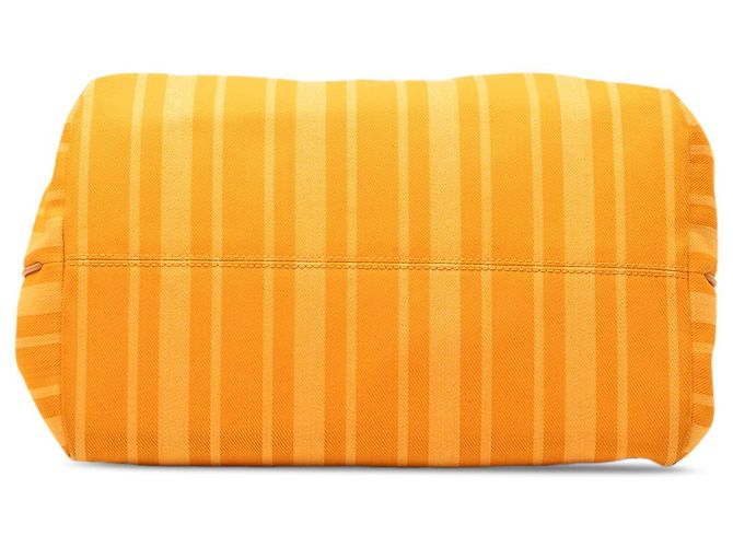 Louis Vuitton Cabas PM in tela gialla Plein Soleil Giallo - vista 3
