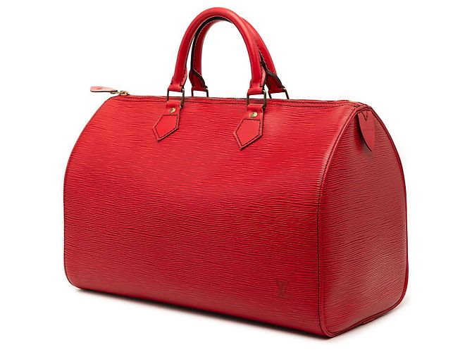 Louis Vuitton Red Epi Speedy 35 Rosso - vista 2