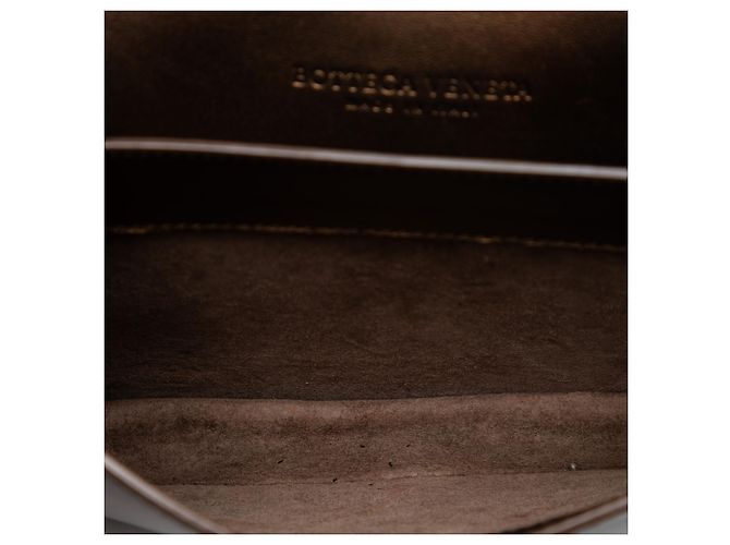 Bottega Veneta Borsa a tracolla Montebello in nappa intrecciato marrone - vista 4