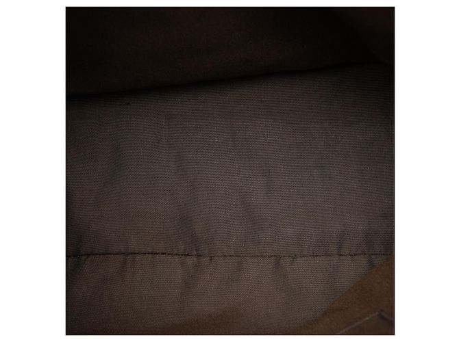 Bolso bandolera Gucci Brown GG Nylon Castaño Marrón oscuro - vista 4