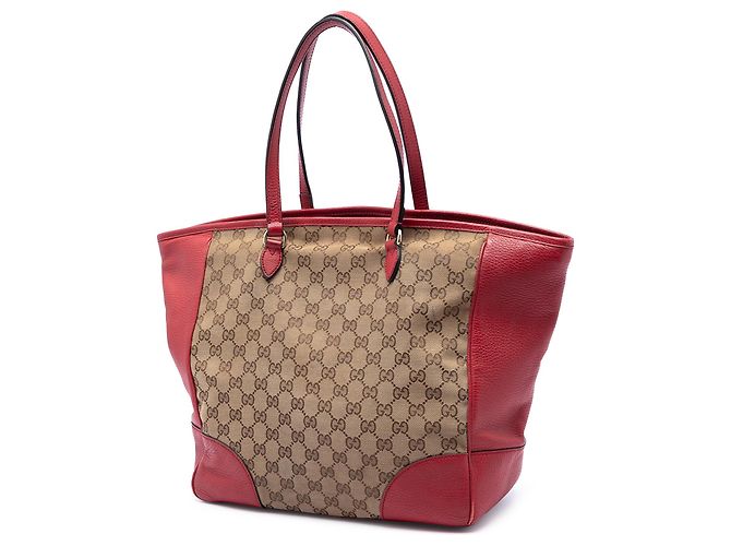 Borsa tote Bree con zip in tela GG beige Gucci - vista 2