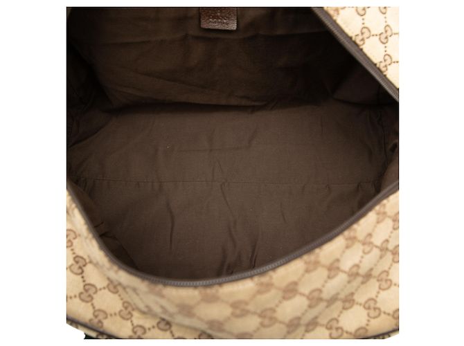 Gucci Duffle Bag Beige GG Canvas Web - Ansicht 4