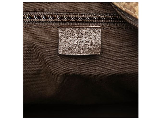 Gucci Duffle Bag Beige GG Canvas Web - Ansicht 5