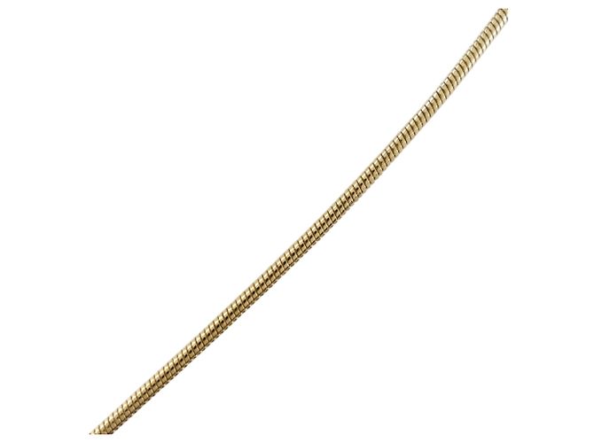 Collana con pendente ovale con logo Dior Gold placcato oro convertibile D'oro - vista 11