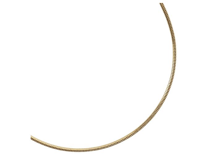 Collana con pendente ovale con logo Dior Gold placcato oro convertibile D'oro - vista 12