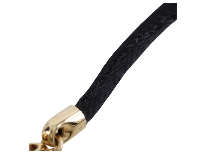 Collana con pendente ovale con logo Dior Gold placcato oro convertibile D'oro - vista 7