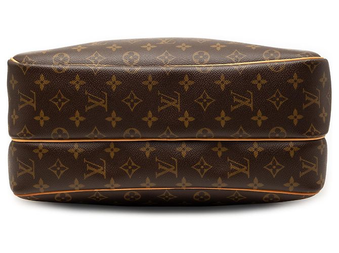 Louis Vuitton Marrone Monogram Reporter GM - vista 3