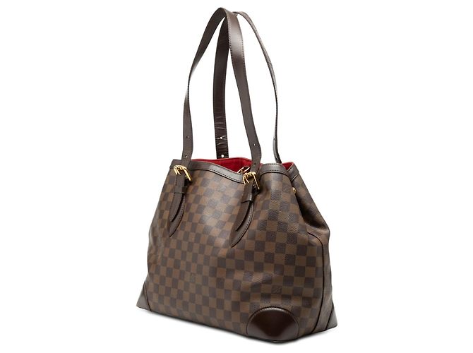 Louis Vuitton Marrone Damier Ebene Hampstead MM - vista 2
