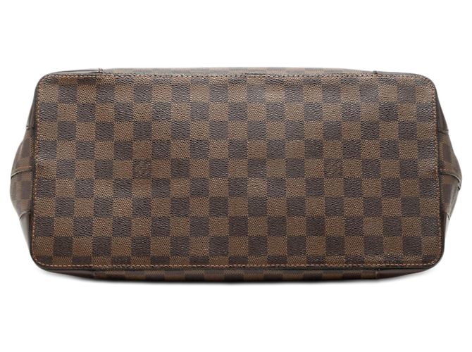 Louis Vuitton Marrone Damier Ebene Hampstead MM - vista 3