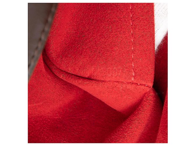 Louis Vuitton Marrone Damier Ebene Hampstead MM - vista 6