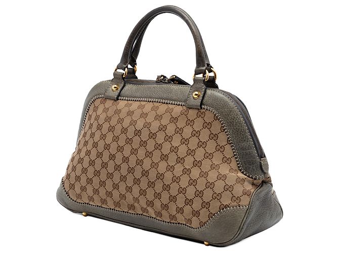 Borsa New Pelham in tela GG beige Gucci - vista 2