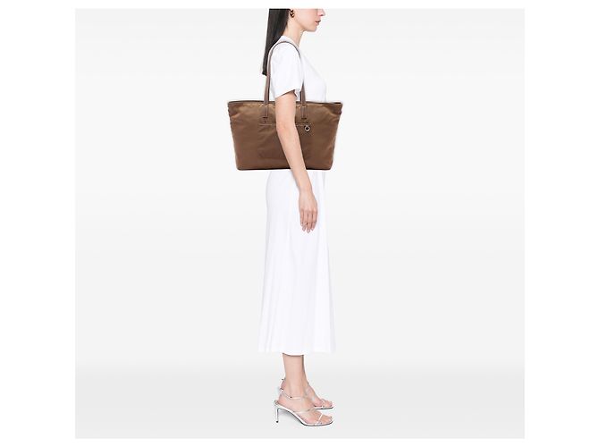 Tote Prada Brown Tessuto Pocket Marrone - vista 6