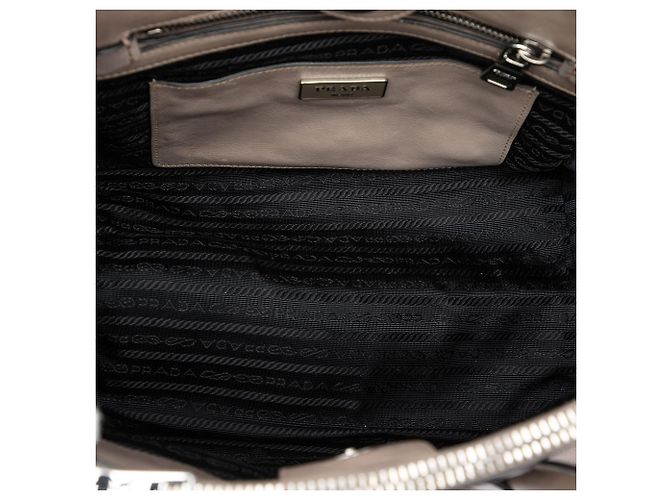 Bolso Prada Beige Small Glace Calf Twin Pocket - vista 4