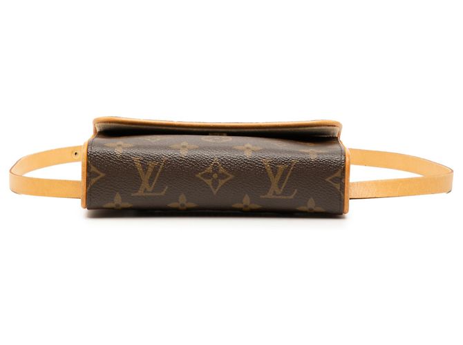 Louis Vuitton Pochette Florentine Monogram Marrone - vista 3
