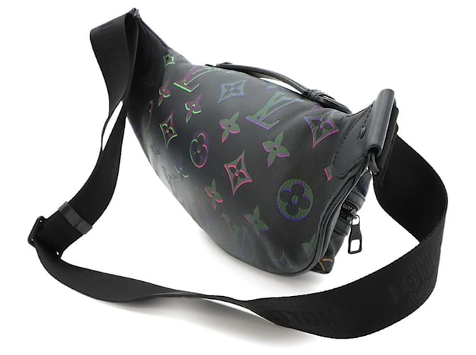 Louis Vuitton Monogram Spotlight Comet Bumbag Nero - vista 3