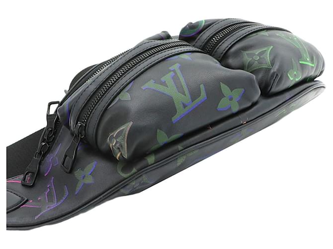 Louis Vuitton Monogram Spotlight Comet Bumbag Nero - vista 4