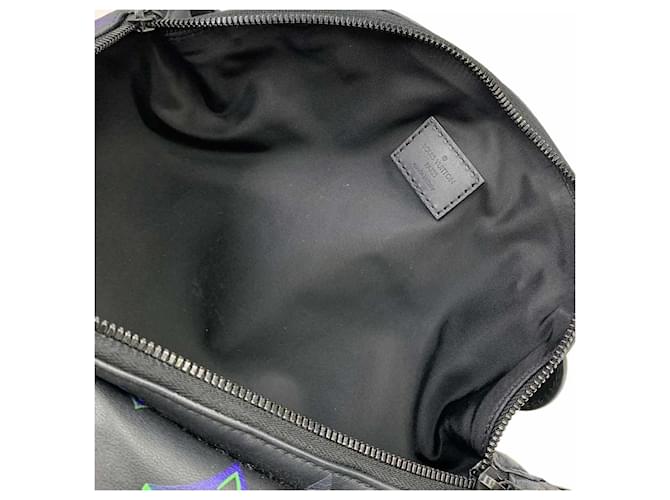 Louis Vuitton Monogram Spotlight Comet Bumbag Nero - vista 9