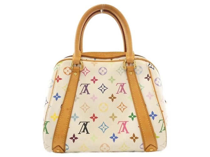 Borsa Priscilla Multicolor Louis Vuitton Bianco Multicolore - vista 2